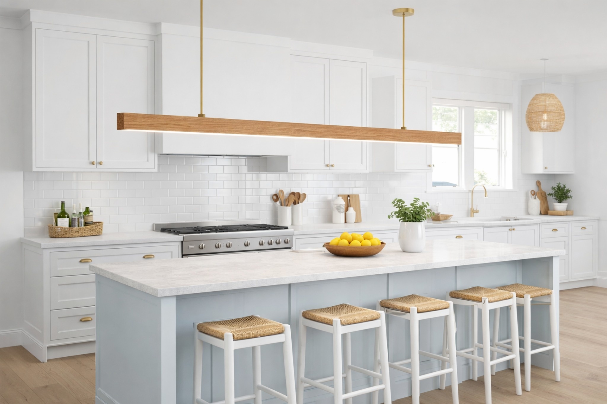 Banyula Linear Pendant — Australian hardwood lighting